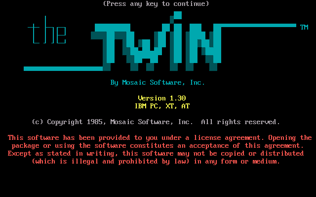 The Twin 1.3 - Splash